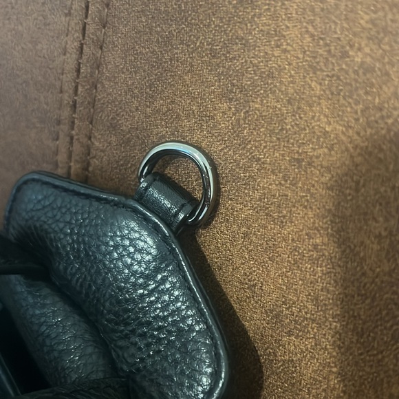 Black Leather Rebecca Minkoff Backpack - Picture 14 of 15